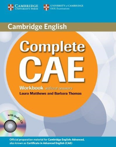 Complete Cae Wb Sin Key, De Matthews. Editorial Cambridge Univ.press, Tapa Tapa Blanda En Español