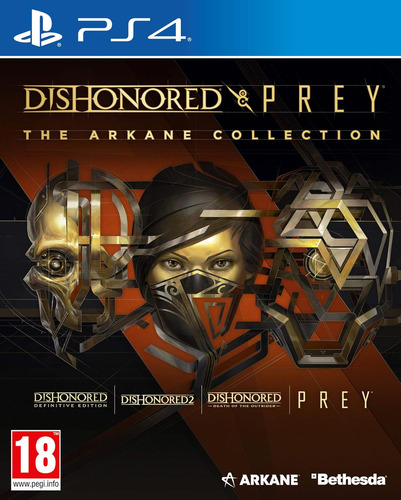 Dishonored And Prey The Arkane Collection Ps4 Juego Fisico