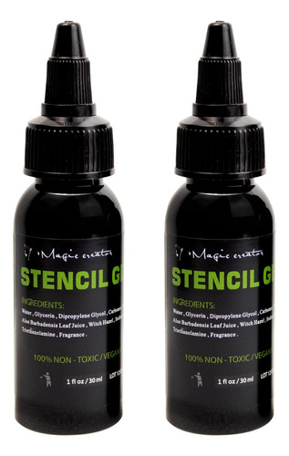 Pega Stencil Gel Hectográfico Para Tatuaje 60 Ml