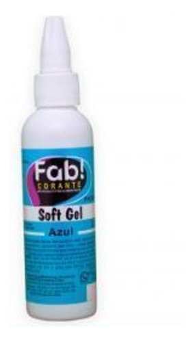 Corante Soft Gel Azul 25g - Fab