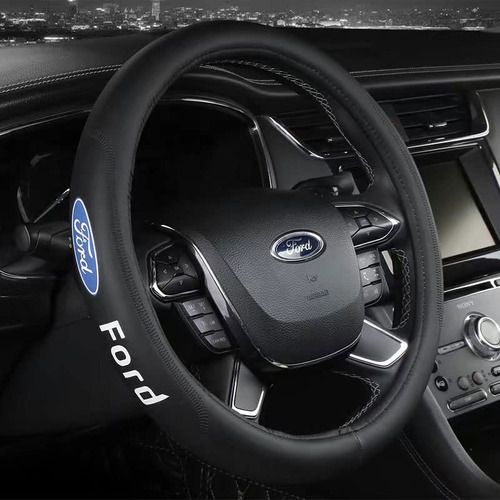 Funda Para Volante Ford Ajuste Original Color Negro 15 