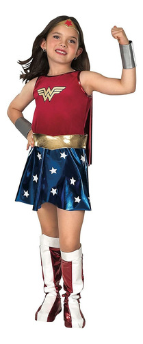 Rubie's Super Dc Heroes Wonder Woman - Disfraz Para Niños, T