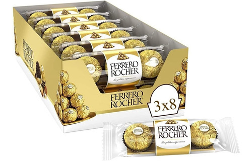 Chocolates Ferrero Rocher 300g Avellanas Y Relleno Cremoso