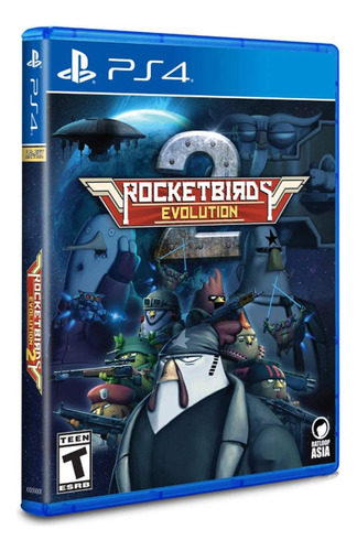 Juego multimedia físico Rocketbirds 2 Evolution de ejecución limitada para PS4