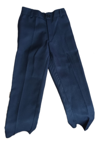 2 Pantalones Uniforme Azul Niño Talle 8