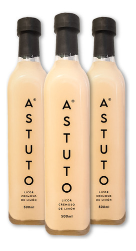 Astuto Lemoncello Clásico 500ml X3