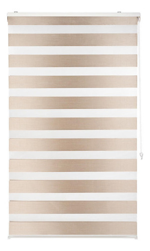 Cortina Duo Blackout 150 X 165 Cm Color Beige