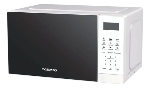 Horno De Microondas Daewoo 0.7 Pies Cúbicos Blanco Dmm-0720w