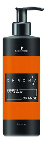 Mascarilla Bonding Schwarzkopf Chroma Id Red Naranja 280 Ml