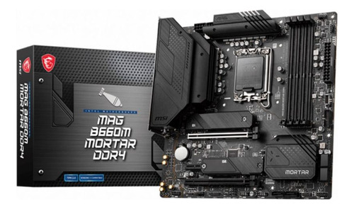 Motherboard Msi Intel Mag B660m Mortar S1700 Ddr4 12va Gen