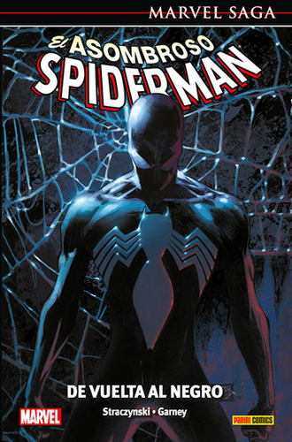 Comics Marvel Saga - El Asombroso Spiderman N°12: De Vuelta Al Negro (tapa Dura)