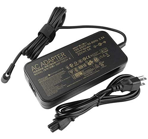 Cargador Asus 20v - 7.5a Punta 6.0*3.7 