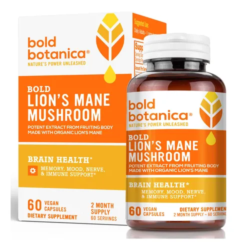Bold Botanica: Cerebro Despierto Con Melena De Len