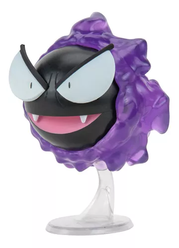 Mini Figura Colecionável - Pokémon - Gengar - Roxo - Sunny