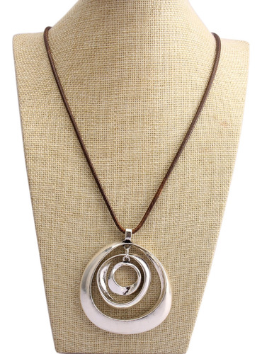 Collares Largos Bohemios De Madera Para Mujer Hechos A Mano