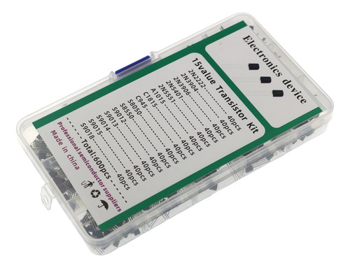 Transistor Transistor 2n5401/600 Piezas To-92 Con Valores