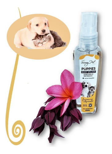 Perfume Pra Cachorro Colônia Pet Cheiroso Premium 55ml