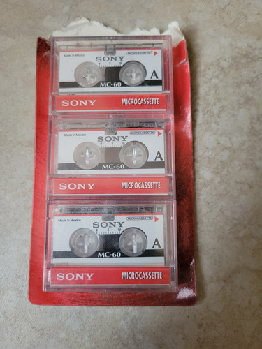 Microcassette Mc-60 Sony