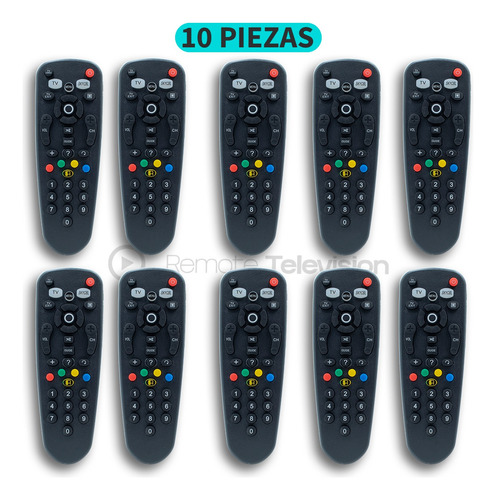 Lote Control Remoto Para Sky Vetv - 10 Pzs 