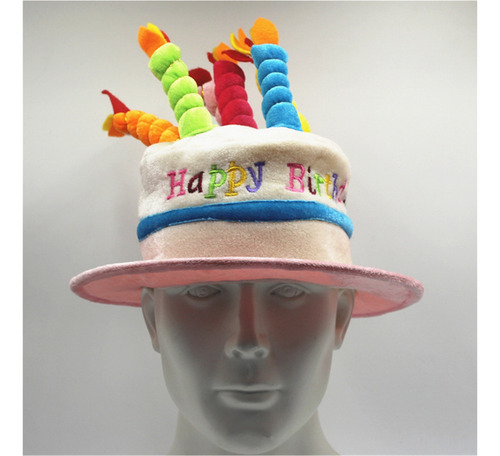 Sombrero Decorativo De Vela De Pastel Para Cumpleaños