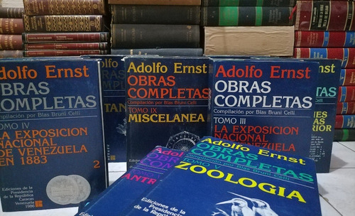 Adolfo Ernst Obras Completas