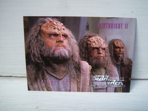 Star Trek The Ng . S06 . Trading Card 588