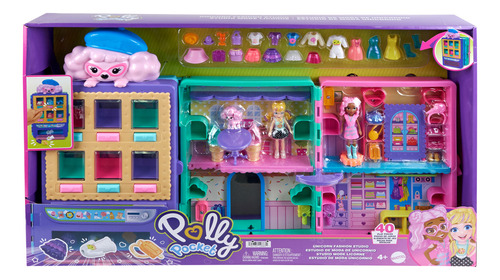 Polly Pocket Set De Juego Servicio De Modas Dulces