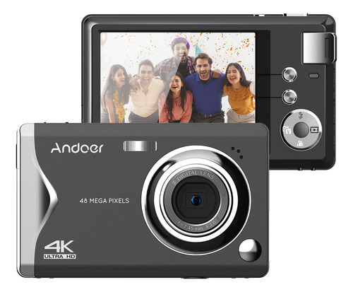 Andoer-2 Cámara Digital Portátil 48mp 4k Ultra Hd 16x Zoom A