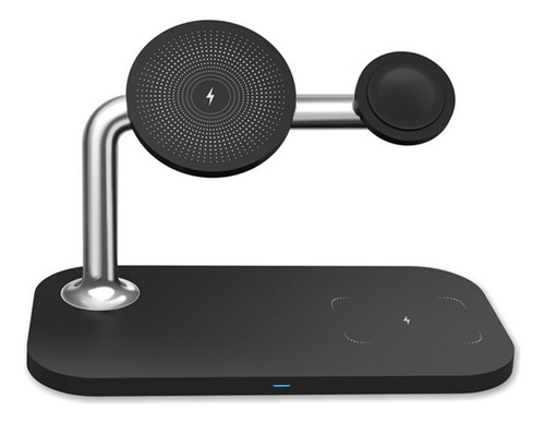 Soporte De Cargador Inalámbrico Magnético 3 En 1 De 15w For