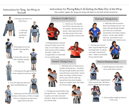 Baby Wrap Carrier Suave, Elástico, Algodón Baby Wrap, Bab...