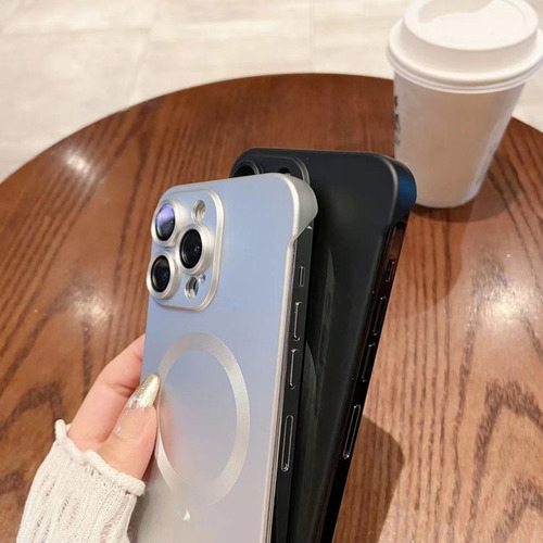 Funda Minimalista Sin Bordes Para iPhone 16/15/14 Pro Max