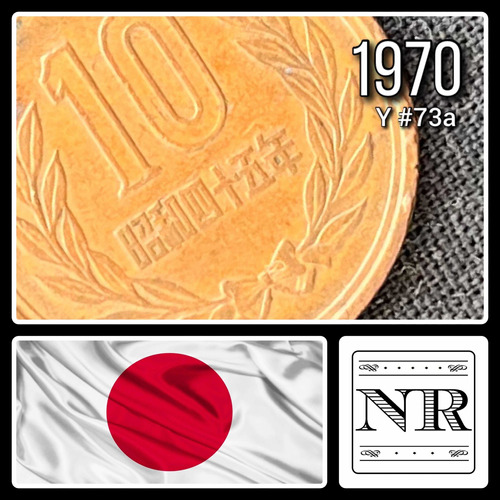Japon - 10 Yen - Año 1970 (45) - Y #73a - Showa