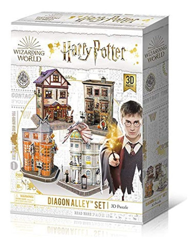 4d Cityscape Harry Potter 3d Paper Puzzles (callejón Diagon)