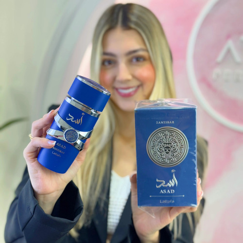 Perfume Asad Zanzibar Lattafa Edp 100ml. 100% Original Árabe