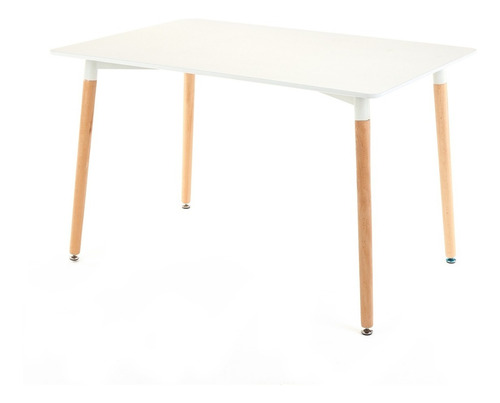 Mesa Eames Nórdica Rectangular De Living 120x80cm.