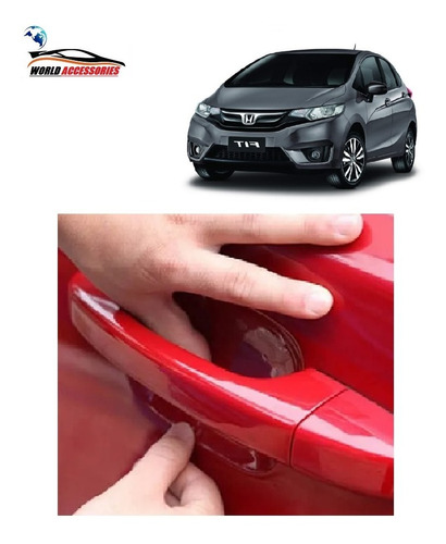 Película Protetor Da Maçaneta Transp.honda Fit Todos Modelos