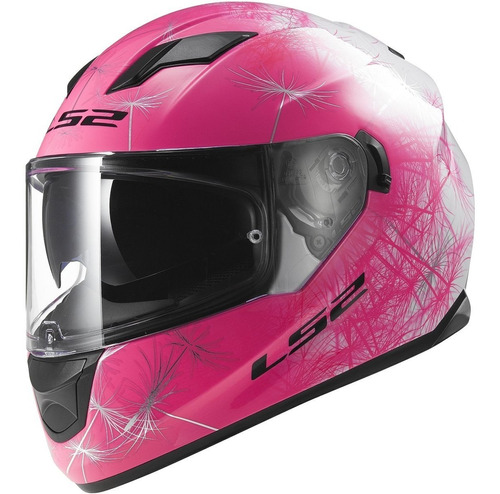 Casco Moto Ls2 Ff320 Stream Wind Fluo Rosa