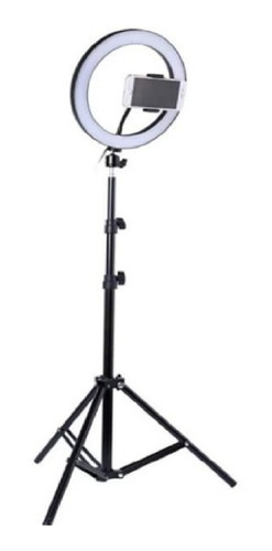 Aro De Luz Led Fotos Regulable Led 26 Cm Soporte + Base Usb