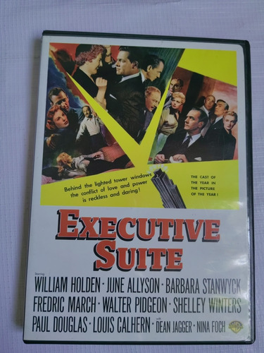 Executive Suite Película Dvd Original Importado Usa 