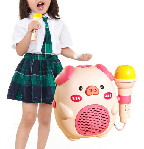 Cw Máquina De Karaoke For Niños Cantando For Solo Micrófono