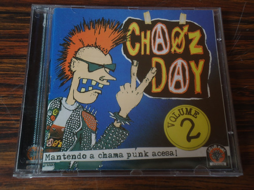 Cd Chaoz Day-volume 2 / Mantendo A Chama Punk Acessa!
