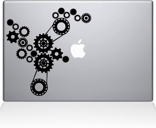 Steampunk Gears Macbook Calcomanía De Vinilo Fr2hm