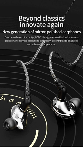 Imagen 8 de 11 de Auriculares Internos Con Cable Desmontable | Hifihear Blon