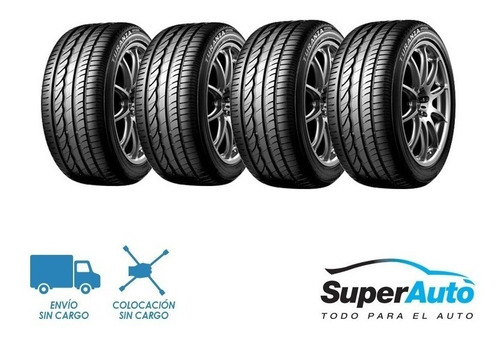 Imagen 2 de 10 de Kit X4 Neumaticos 205/55 R16 Bridgestone Turanza Er300 91v