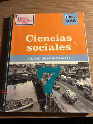 Ciencias Sociales 7 Ciudad De Buenos Aires Edelvives