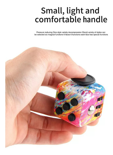Juguete Anti Estrés Fidget Cube 3 Pcs Cubo De Rubik