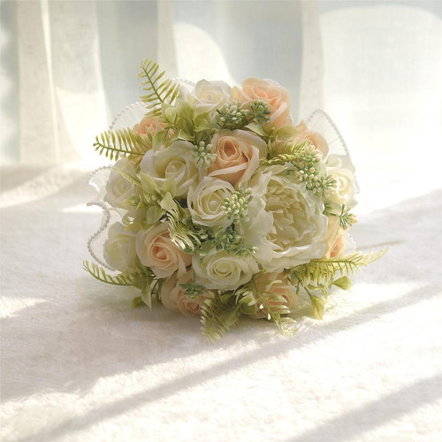 Bouquets De Jabón De Boda Para La Novia Rosa Color B