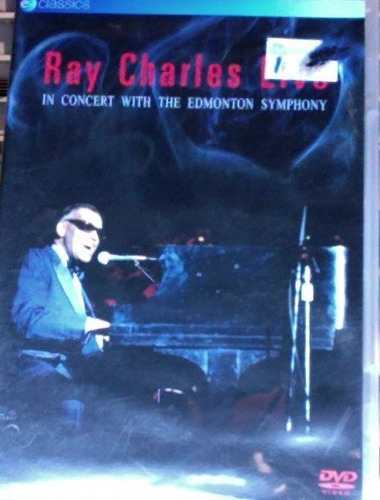 Dvd Ray Charles Live In Concert With The Edmonton Symphony