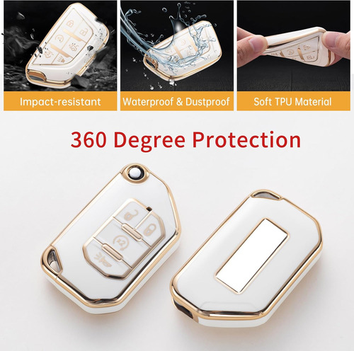 A Funda Protectora Para Llavero Para Jeep Gladiator Wrangler
