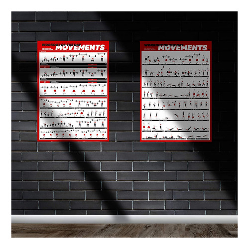 Profit Crossfit - Juego De Posteres De Entrenamiento Para E